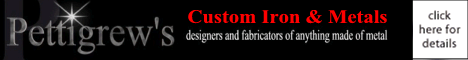 PettigrewsCustomIron.com - Pettigrew's Custom Iron & Metals - designers and fabricators of anything metal.